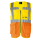 Korntex® Executive Weste Gelb/orange EN ISO 20471:2013 in 8 Größen