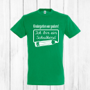 Funnywords Ich bin ein Schulkind -  Kinder Shirt Einschulung