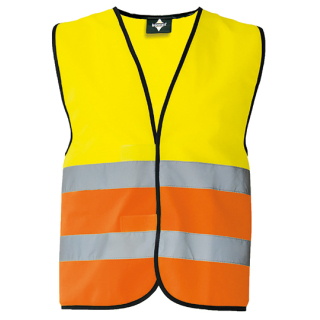 Korntex® Sicherheitsweste/ Warnweste Gelb/Orange größe S-5XL