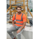 Korntex® Hi-Viz Baumwoll T-Shirt  Liverpool EN 20471...