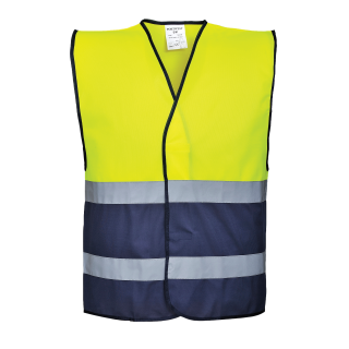 Portwest Warnweste Two-Tone gelb / navy Auslaufartikel