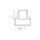 CO² Neutrale Korntex® Comfort Executive Weste HAMBURG Neon-Gelb EN ISO 20471:2013 in  6 Größen