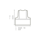 CO² Neutrale Korntex® Comfort Executive Weste HAMBURG Neon-Gelb EN ISO 20471:2013 in  8 Größen