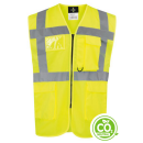 Korntex® Comfort Executive Weste HAMBURG Neon-Gelb EN...