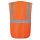 CO² Neutrale Korntex® Comfort Executive Weste HAMBURG Neon-Orange EN ISO 20471:2013 in  6 Größen