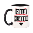 FUNNYWORDS®  Ich Liebe meine Frau Kaffebecher Tasse...