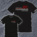 Feuerwehr T-Shirt FW1900 beidseitig Wunschstadt +  Wunschname