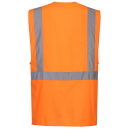 Portwest Warnschutz-Executiv-Weste mit großen Taschen S-4XL