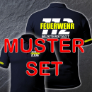 MUSTER-Set Feuerwehr Poloshirt FW1500