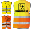 Verkehrshelfer Warnweste Weste Piktogramm S-3XL