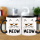 MEOW - Miau Katzen Tasse - Glitzer Kaffeebecher Tasse - Kaffeebecher