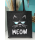 MEOW - Miau Katzen Filz Shopper Tasche mit leuchtenden Augen !