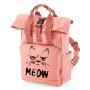 MEOW - Miau Katzen Backpack Rucksack Standard