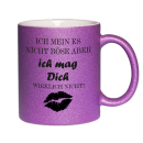 Glitzertasse ich meine es nicht böse ... Glitzerkaffetasse