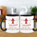 FUNNYWORDS® So sehen die besten Kollegen der Welt aus wenn Sie Kaffee Trinken Die Ultimative Kaffeetasse