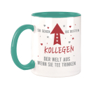 FUNNYWORDS® So sehen die besten Kollegen der Welt aus wenn Sie TEE Trinken Die Ultimative Teetasse