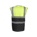 Warnschutzweste Hi-VIZ Two-Tone 2+2 gelb/schwarz