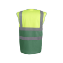 Warnschutzweste Hi-VIZ Two-Tone 2+2 gelb/paramedic green