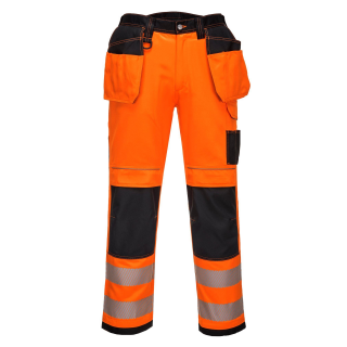 Vison Warnschutz Hose orange/schwarz gr. 46