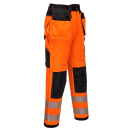 Vison Warnschutz Hose orange/schwarz gr. 46