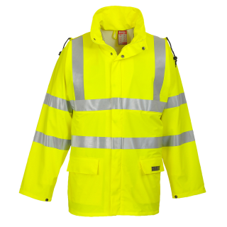 Portwest Sealtex Flame Warnschutzjacke Gelb DIN EN 20471 gr. M Einzelstück