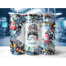 Nurse / Krankenschwester 2.0 Tumbler Edelstahl Trinkflasche inkl Wunschname