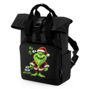 Green Santa Bla Bla Bla - Ich hasse Menschen Backpack...