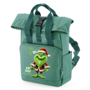 Green Santa Bla Bla Bla - Ich hasse Menschen Backpack Rucksack Standard