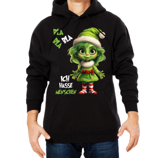 Frl. Green Bla Bla Bla - Ich hasse Menschen -Hoodie