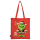 Green Santa Bla Bla Bla - Ich hasse Menschen - Baumwolltragetasche