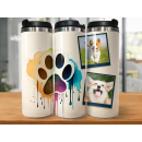 Hunde DOG Tumbler mit Ihren Bildern personalisiert -...