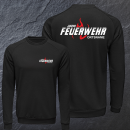 Feuerwehr Sweatshirt FW2510 Druck doppelseitig mehrfarbig