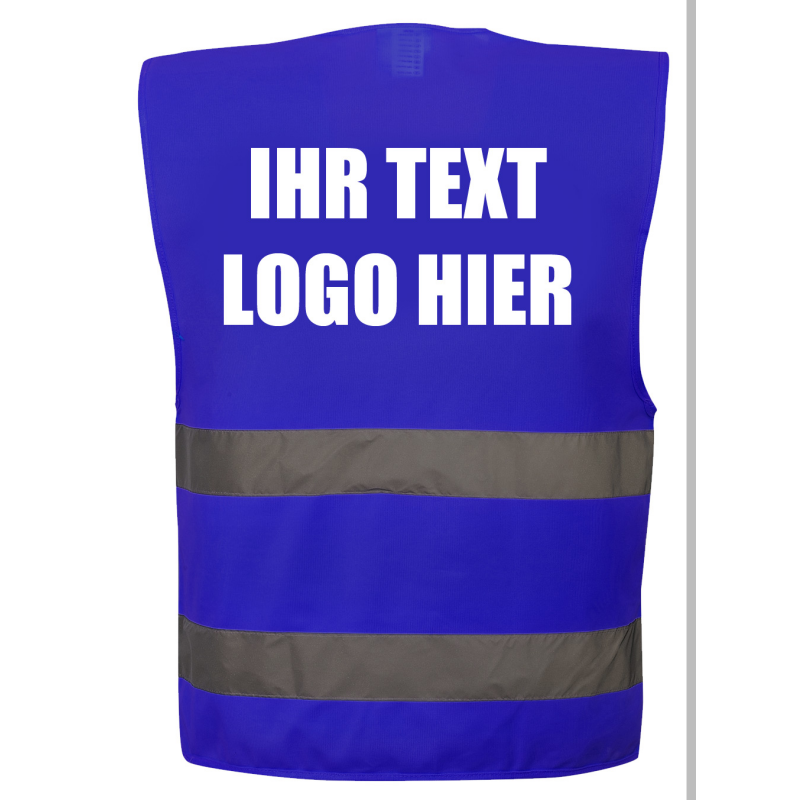 Produktbild von Signalweste / Funktionsweste / Warnweste Standard Inkl. Premium CMYK Weiss Druck Westen Farbe Gruen