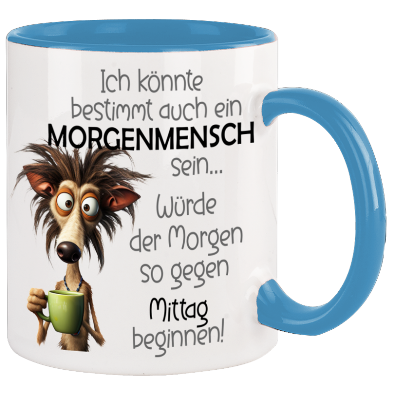 Morgenmensch lustige Spruch Tasse mit lusigen Design Kaffeetasse Teet, 13,90 €