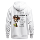 Morgenmensch Spruch Premium Hoodie by Funnywords®
