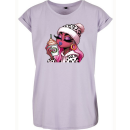 Ladies Freya Green "Pink Edition" Coffee Extended Shoulder T-Shirt