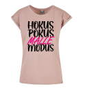 Hokus Pokus Malle Modus Frauen T-Shirt Extended Shoulder