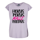 Hokus Pokus Malle Modus Frauen T-Shirt Extended Shoulder