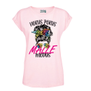 Hokus Pokus Malle Modus Party Frauen T-Shirt Extended Shoulder