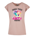 Hokus Pokus Party Modus Party Frauen T-Shirt Extended Shoulder