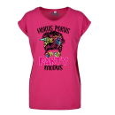 Hokus Pokus Party Modus Sunglases Frauen T-Shirt Extended Shoulder