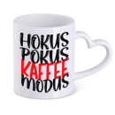 Hokus Pokus Kaffee Modus Kaffeetasse Teetasse Herztasse Glitzertasse Neontasse 22 Farben