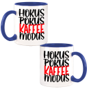 Hokus Pokus Kaffee Modus Kaffeetasse Teetasse Herztasse Glitzertasse Neontasse 22 Farben