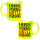 Hokus Pokus Kaffee Modus Kaffeetasse Teetasse Herztasse Glitzertasse Neontasse 22 Farben