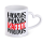 Hokus Pokus Kaffee Modus Kaffeetasse Teetasse Herztasse Glitzertasse Neontasse 22 Farben