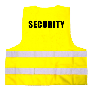 SECURITY Warnweste