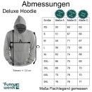 Bla Bla Bla Ich hasse Menschen - Steine sind OK -  Unisex Deluxe Heavy Hoodie