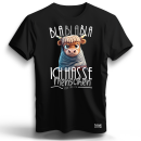 Bla Bla Bla Ich hasse Menschen - Steine sind OK - Luna Edition Unisex  Premium T-Shirt