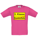 Schulkind - Kinder Shirt Einschulung Ortsschild Schule /...