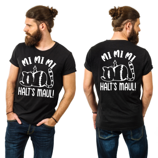 Mi Mi Mi - Halt´s Maul  Cat Edition Unisex  Premium T-Shirt